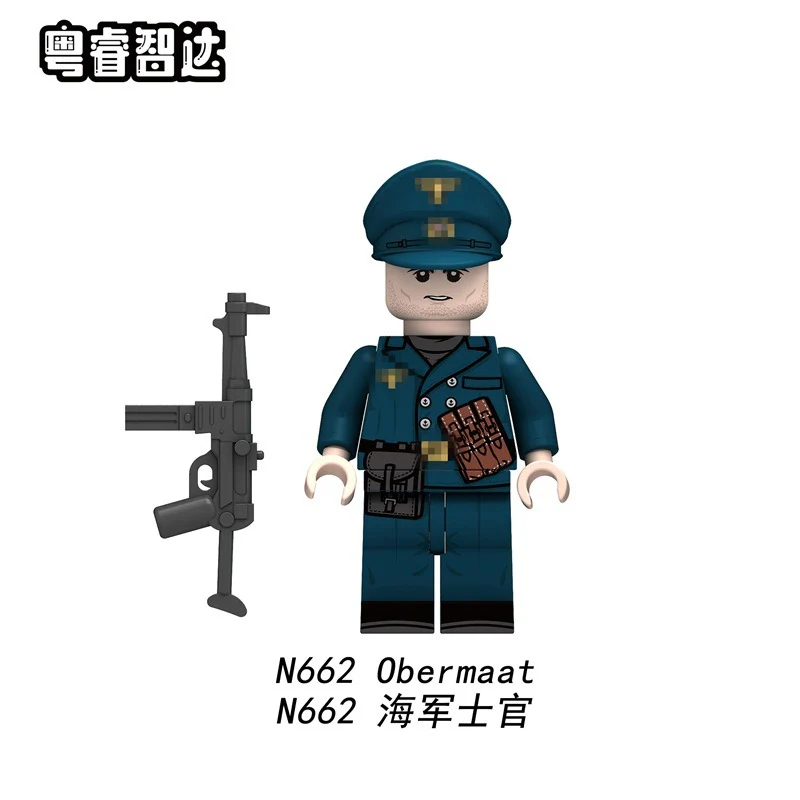 N661-666 Military Series Navy Minifigures - Image 4