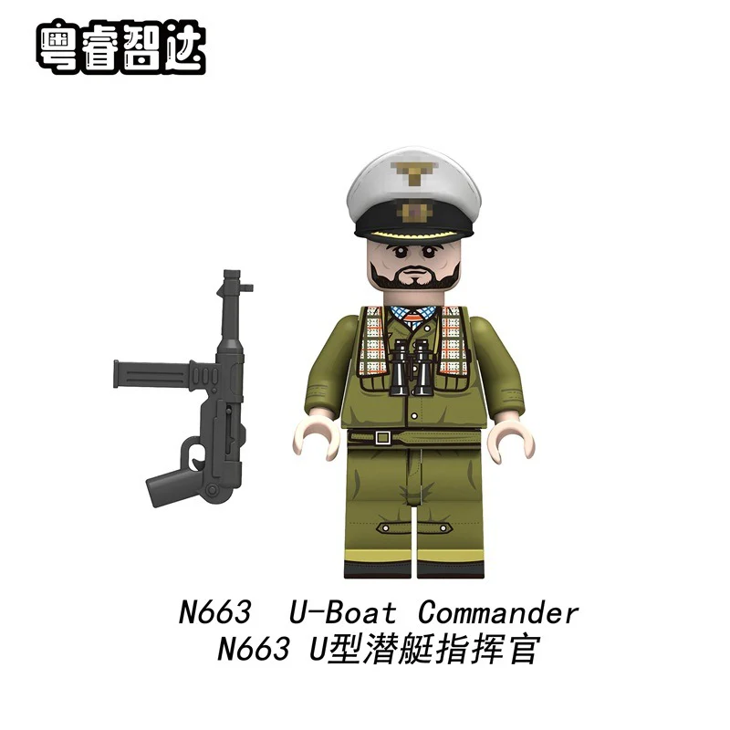 N661-666 Military Series Navy Minifigures - Image 5