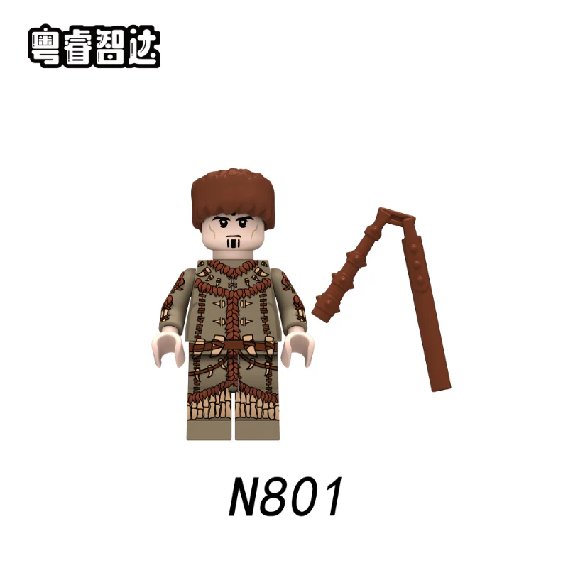N801-804 Medieval Ancient Rome Battle Infantry Knight Minifigures - Image 2
