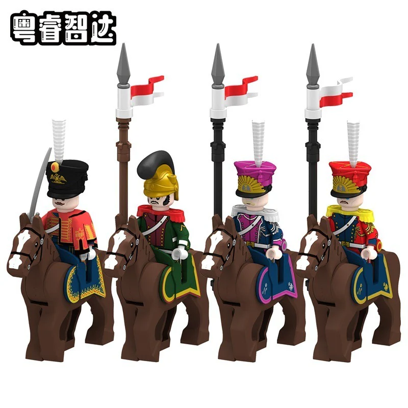 N9101-9104 Napoleon series cavalry saddle Minifigures - Image 6