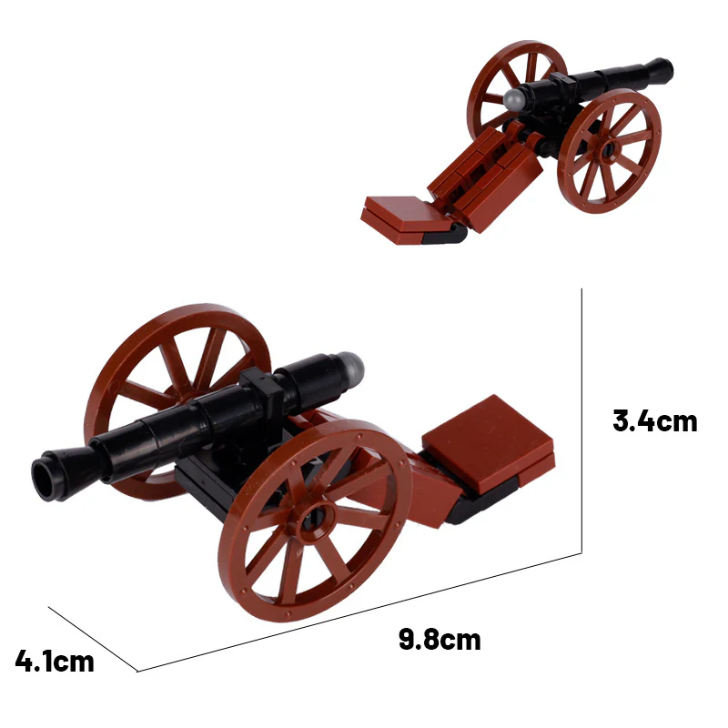 Napoleonic Wars era military cannons - Image 2