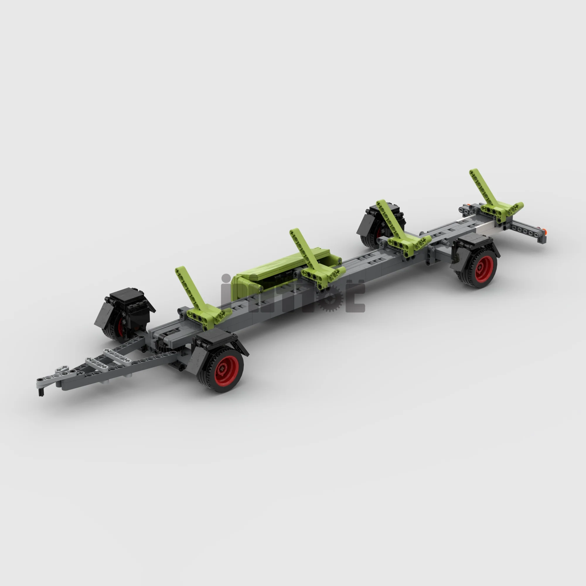 6928PCS MOC-71485 Claas Lexion 8900 Combine Harvester - Image 3
