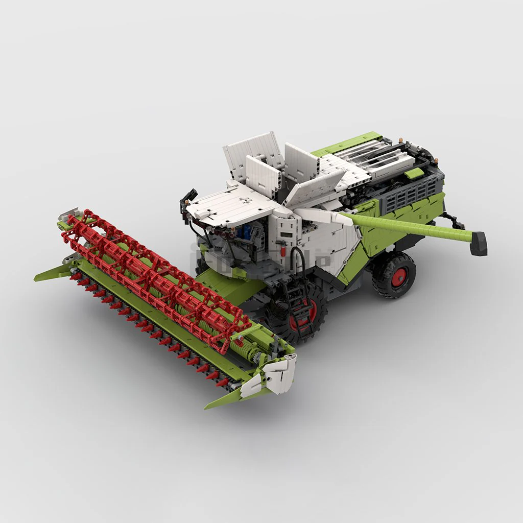 6928PCS MOC-71485 Claas Lexion 8900 Combine Harvester - Image 6