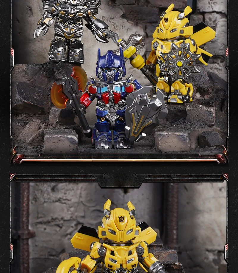 New Transformers Bumblebee Optimus Decepticons Series Minifigures - Image 14