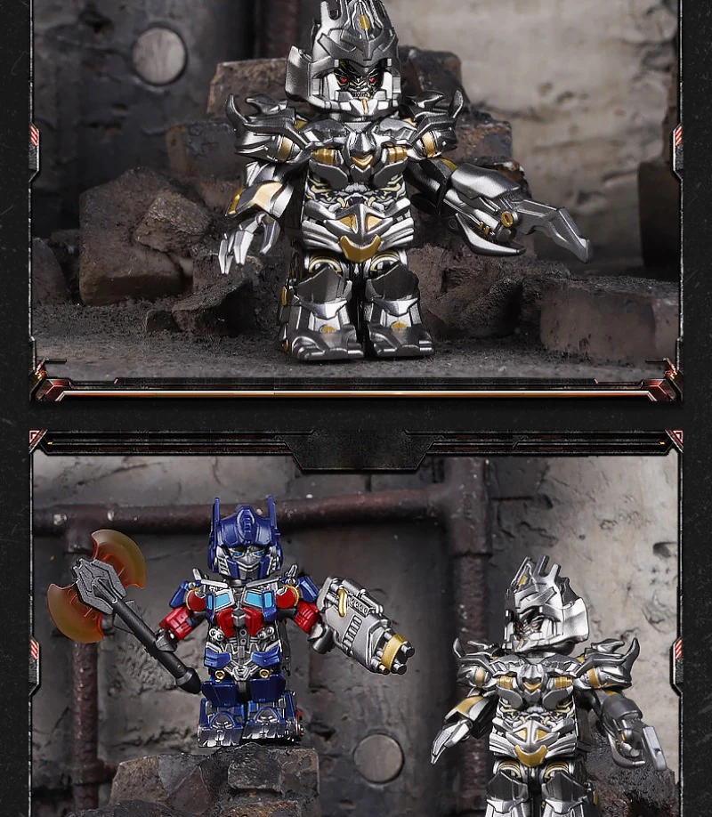 New Transformers Bumblebee Optimus Decepticons Series Minifigures - Image 16