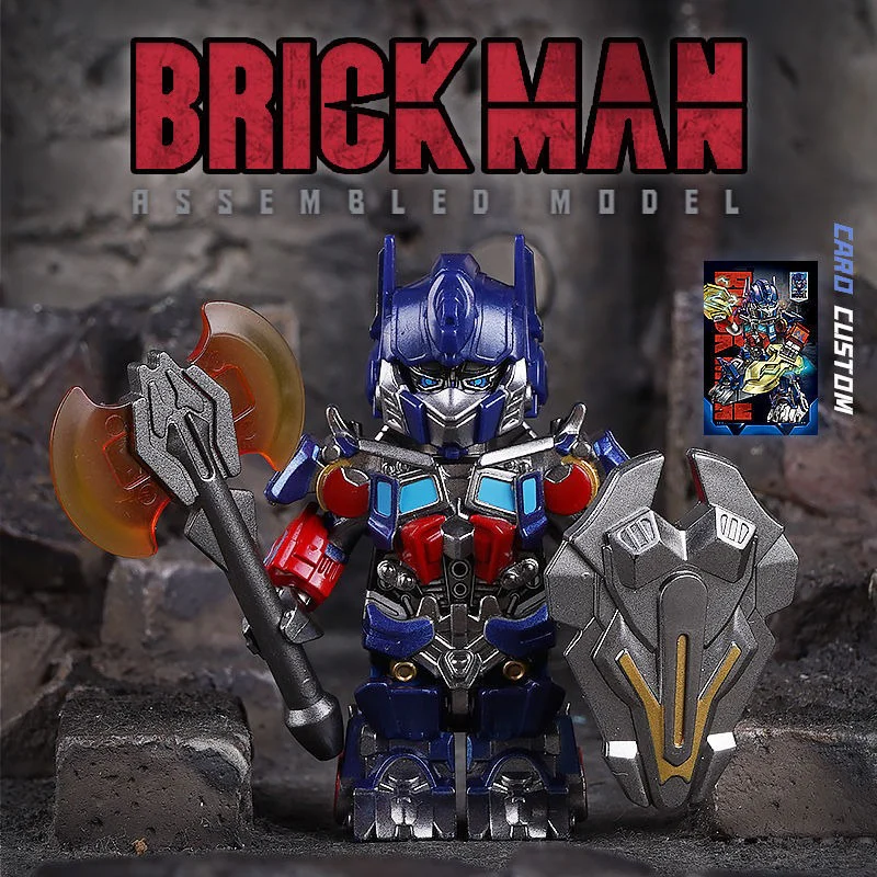 New Transformers Bumblebee Optimus Decepticons Series Minifigures - Image 3
