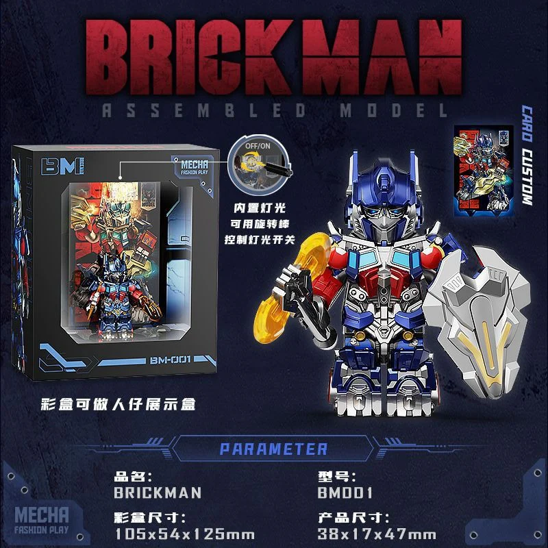 New Transformers Bumblebee Optimus Decepticons Series Minifigures - Image 5