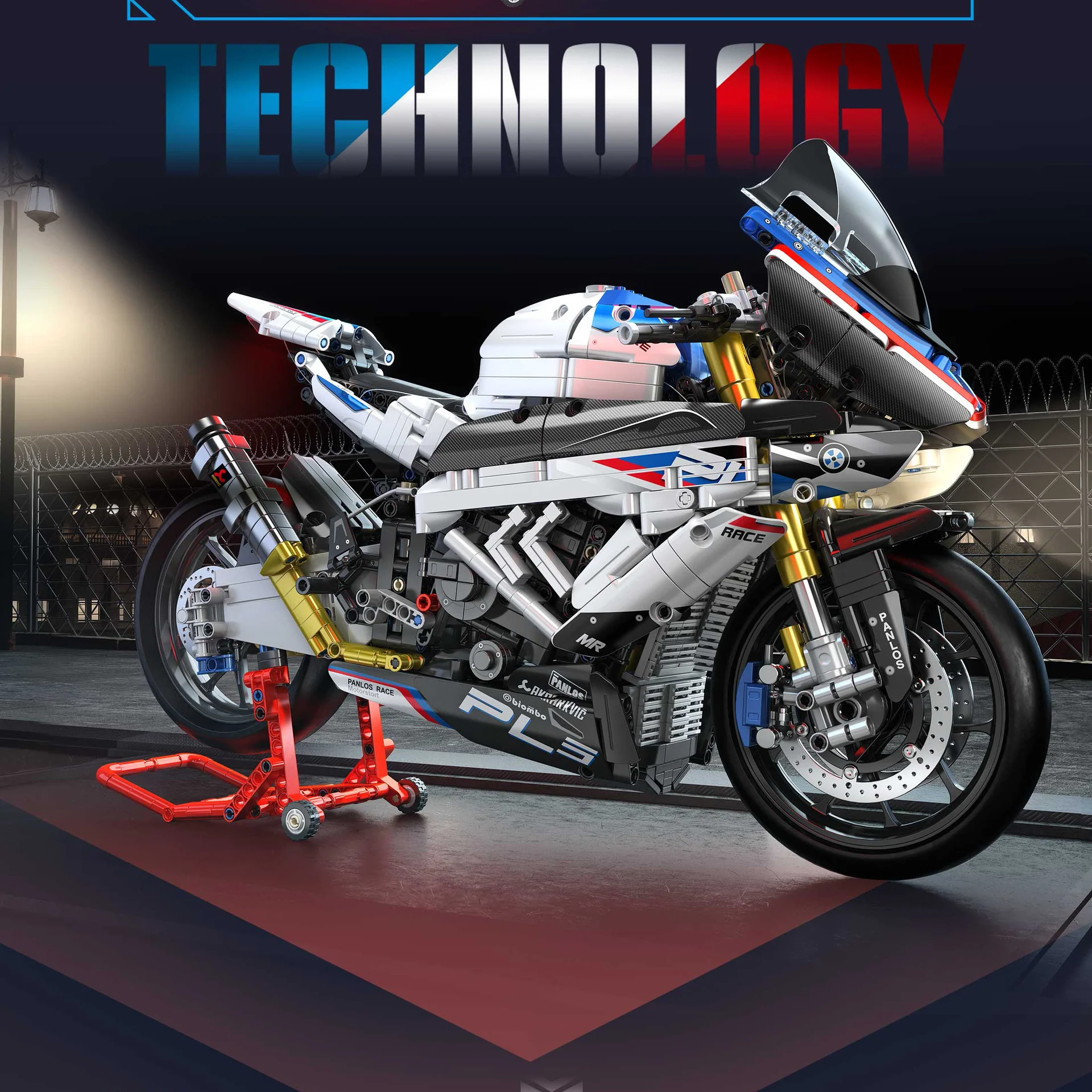 PANLOS 672102/672104 BMW HP5  Yamaha R1 Motorcycle - Image 4