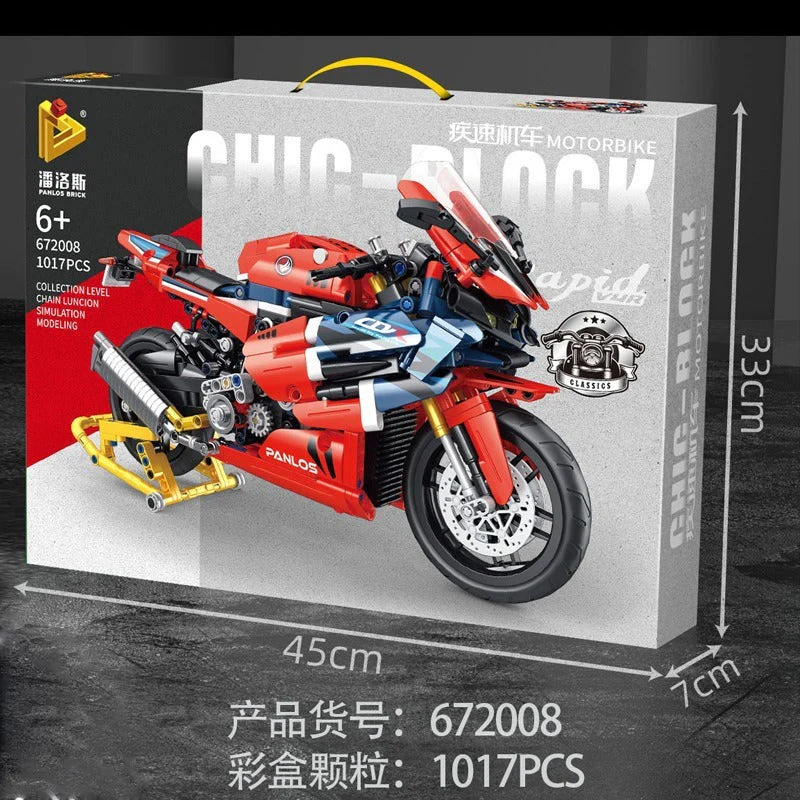 PanlosBrick 672007&672008 Suzuki B-King&Honda CBR1000RR - Image 3