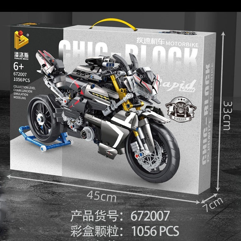 PanlosBrick 672007&672008 Suzuki B-King&Honda CBR1000RR - Image 4