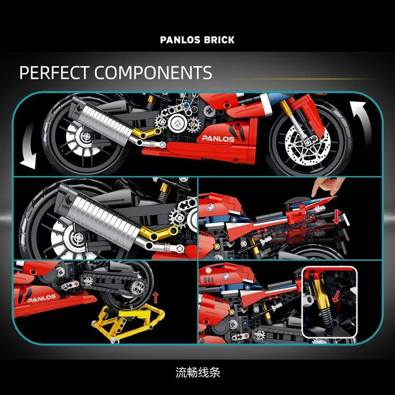 PanlosBrick 672007&672008 Suzuki B-King&Honda CBR1000RR - Image 7