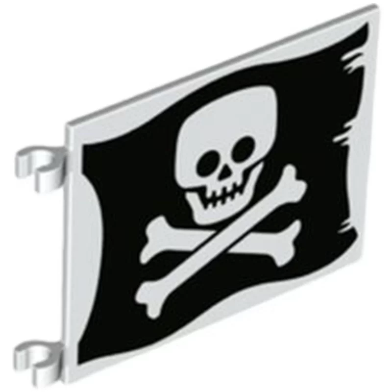 PARST 2525pr0004 69437  4x6 Printed Pirate Flag - Image 2