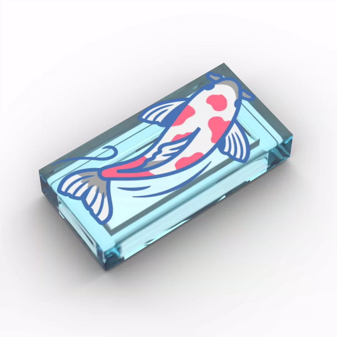 PARTS 3069 1x2 Flat Tile Printed Part 5PCS - Image 12