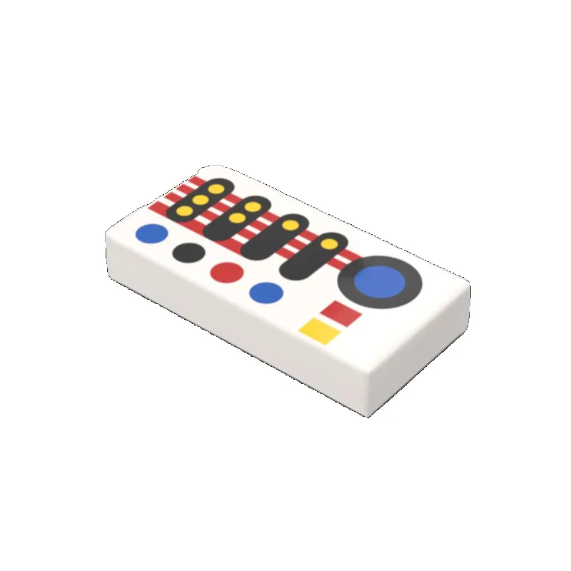 PARTS 3069 1x2 Flat Tile Printed Part 5PCS - Image 19