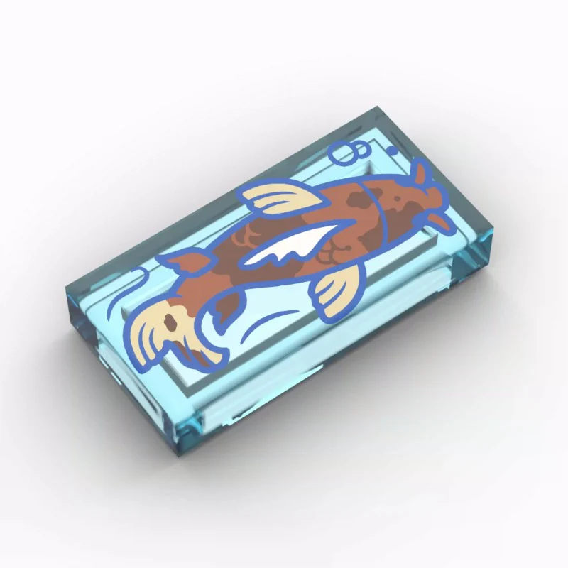PARTS 3069 1x2 Flat Tile Printed Part 5PCS - Image 27