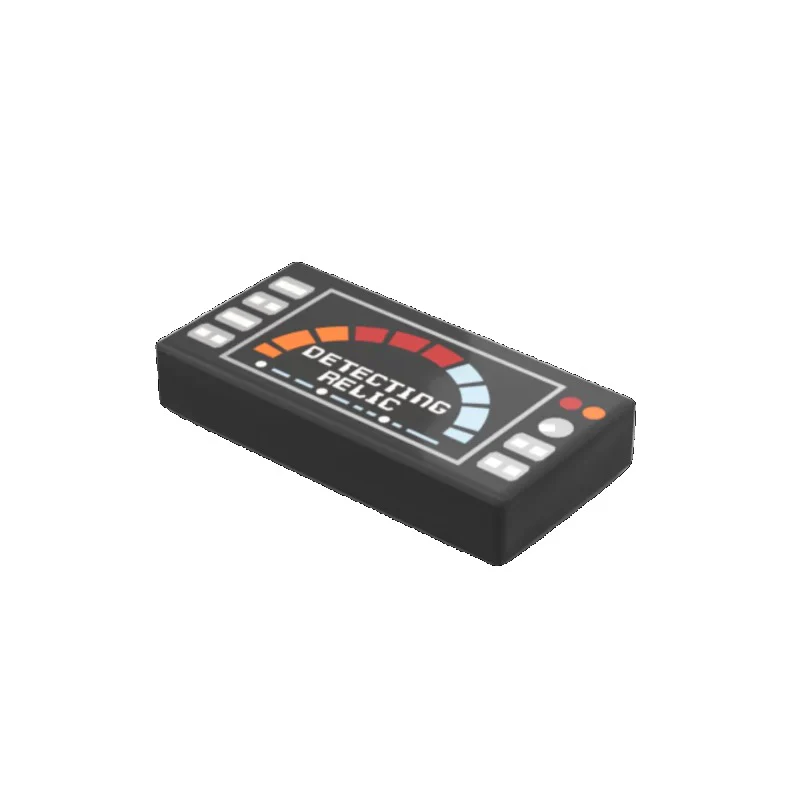 PARTS 3069 1x2 Smooth Printed Dashboard with Speedometer 5PCS - Image 7
