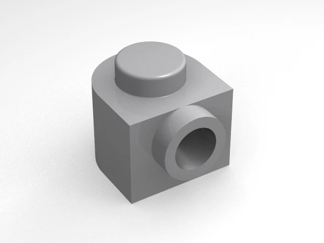 PARTS 3386 (6424674) 1x1x2/3 Brick with Raised Dots on One Side - Image 2