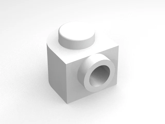 PARTS 3386 (6424674) 1x1x2/3 Brick with Raised Dots on One Side - Image 3
