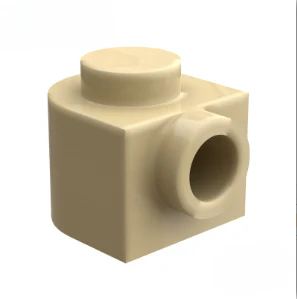 PARTS 3386 (6424674) 1x1x2/3 Brick with Raised Dots on One Side - Image 6
