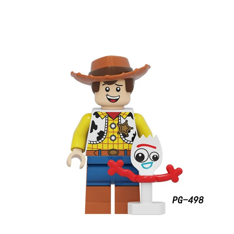 PG498-500 Draw Fun Series Woody Jessie Ducky Minifigures - Image 2
