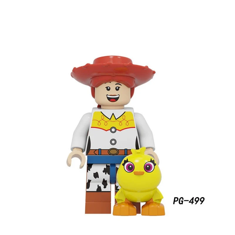 PG498-500 Draw Fun Series Woody Jessie Ducky Minifigures - Image 3