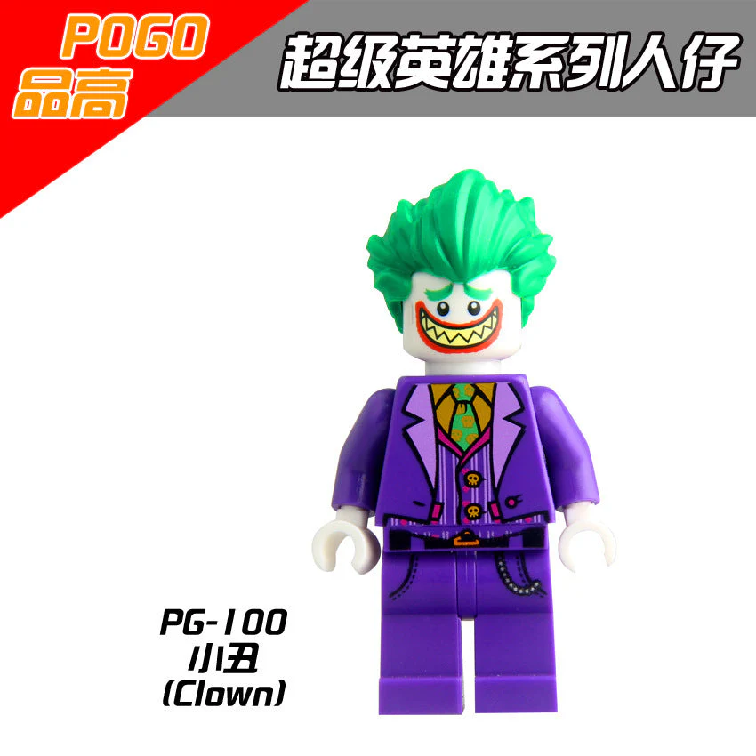 PG8032 Superhero Series Minifigures Joker Batman - Image 2