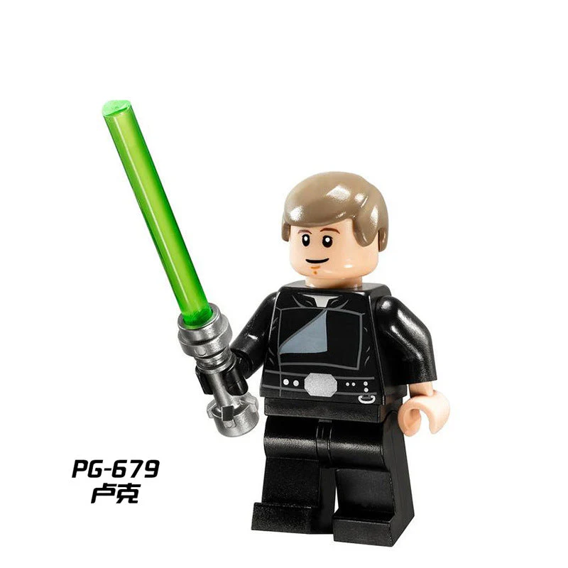 PG8034 star wars seriesLuke Obi-Wan minifigures - Image 2