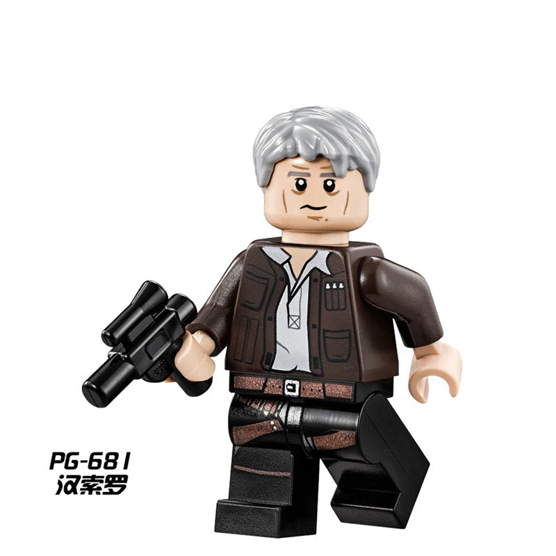 PG8034 star wars seriesLuke Obi-Wan minifigures - Image 4