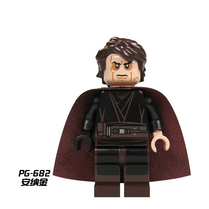PG8034 star wars seriesLuke Obi-Wan minifigures - Image 5