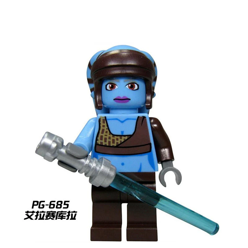 PG8034 star wars seriesLuke Obi-Wan minifigures - Image 8