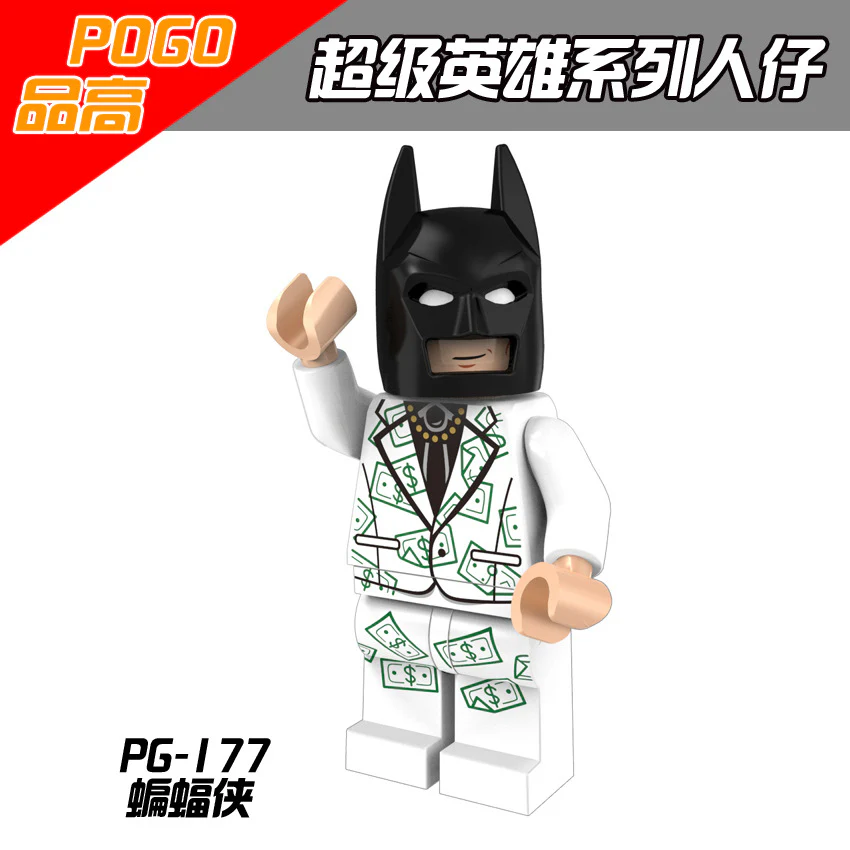 PG8046 Superhero series Batman Robin Riddle Man Boy Minifigures - Image 9