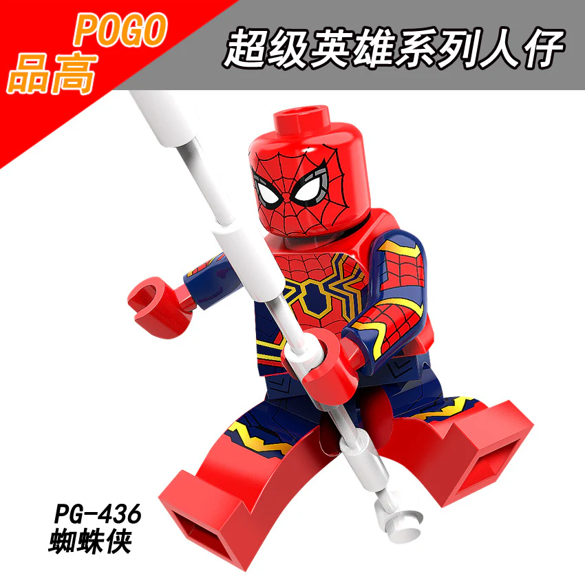 PG8109 Superhero Superman Groot Rob Spiderman minifigures - Image 4