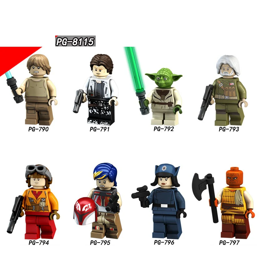 PG8115 Star Wars Series Han Solo Ross Minifigures - Image 10