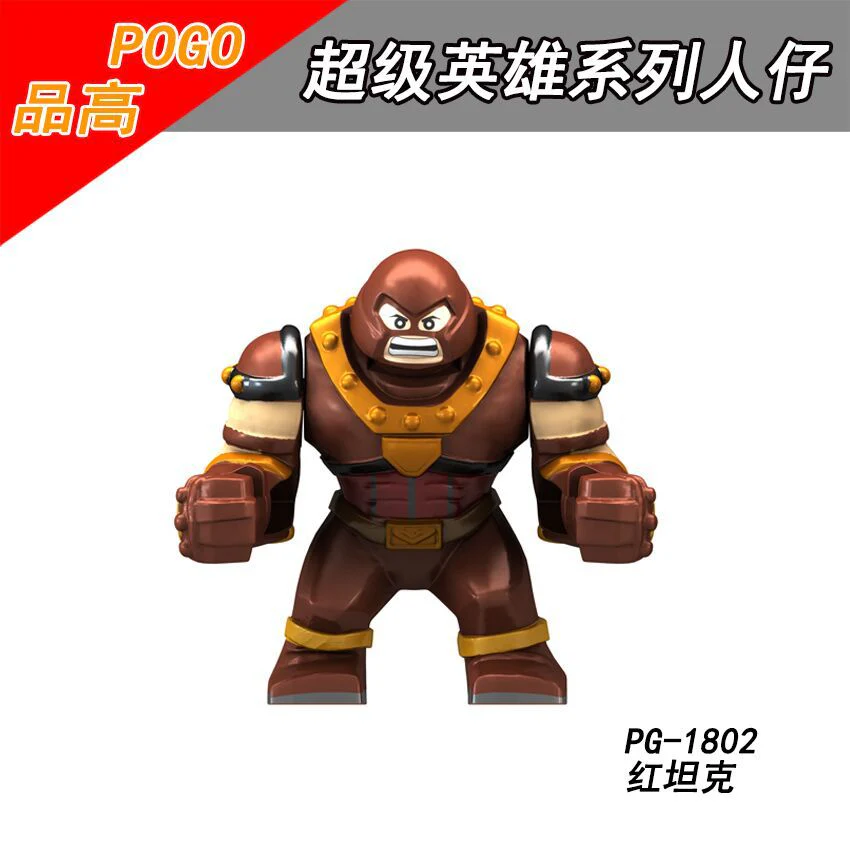 PG8118 superhero series Son of Hulk Red Tank Big Minifigures - Image 3