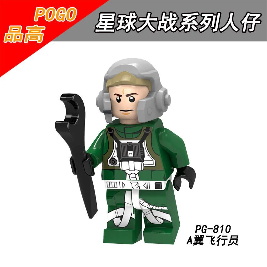 PG8145 Star Wars Series Rey Han Solo Storm White Minifigures - Image 4