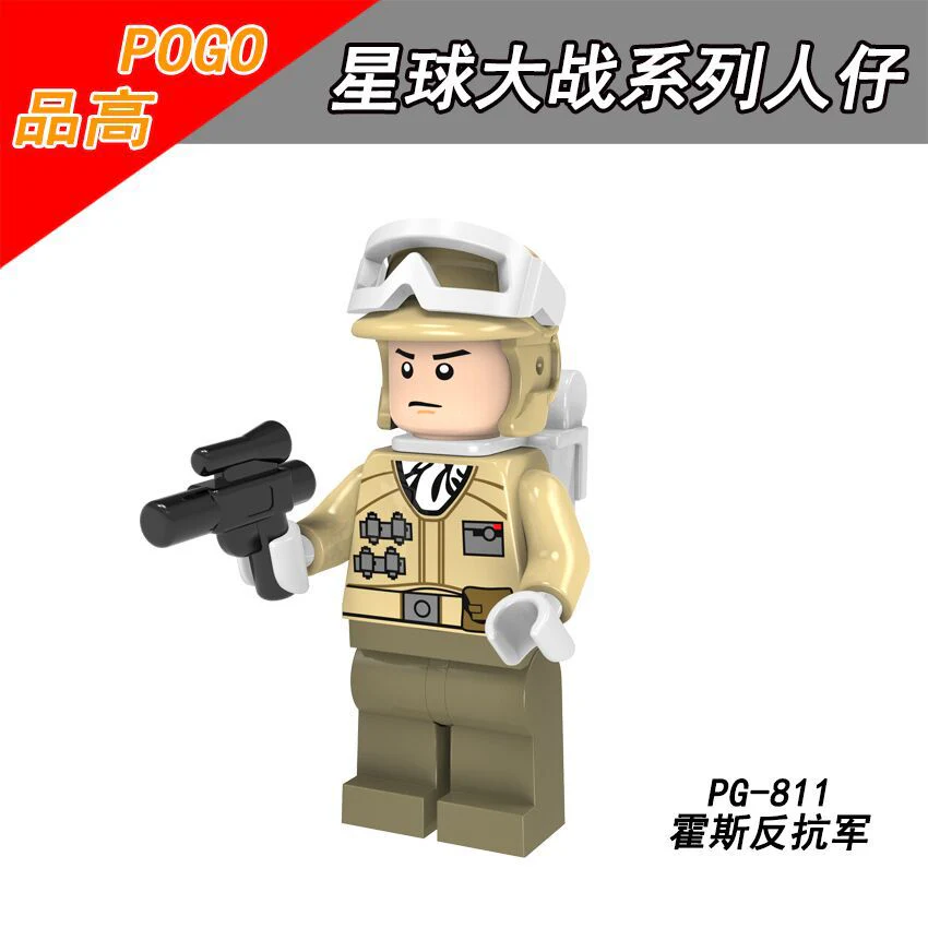 PG8145 Star Wars Series Rey Han Solo Storm White Minifigures - Image 5
