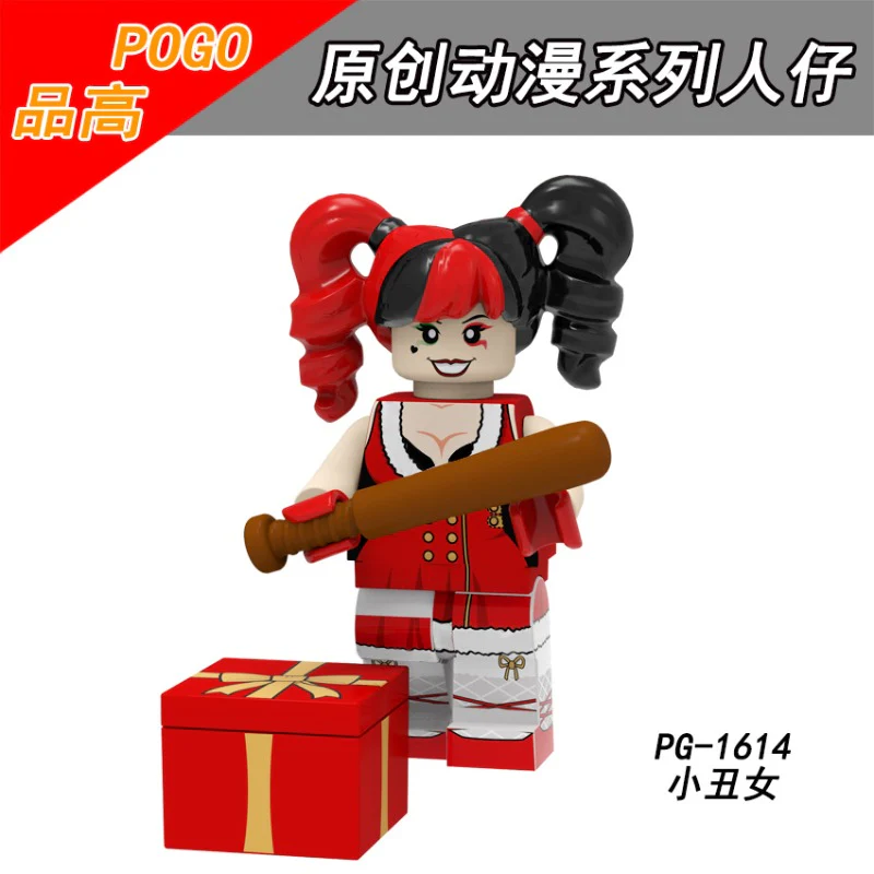 PG8185 Christmas Character Captain America Clown Deadpool Wolverine Minifigures - Image 3