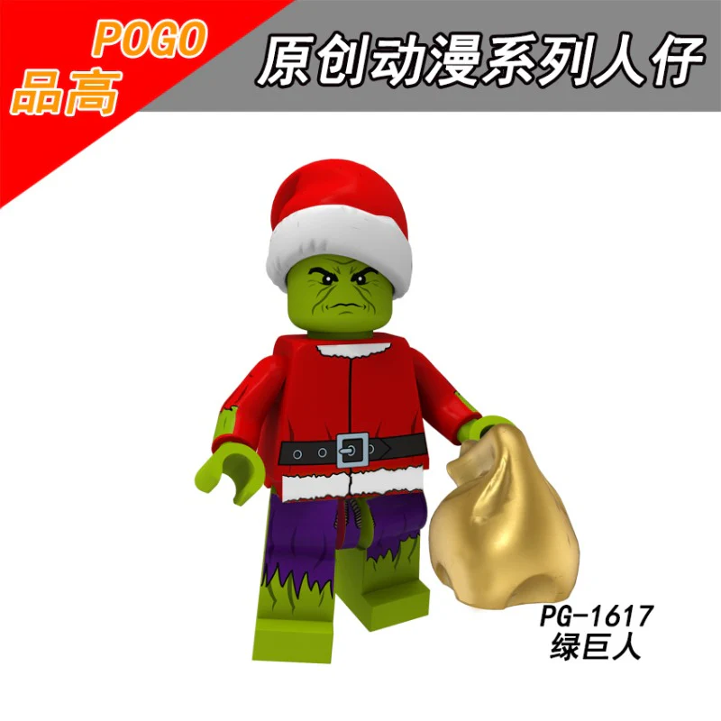 PG8185 Christmas Character Captain America Clown Deadpool Wolverine Minifigures - Image 6