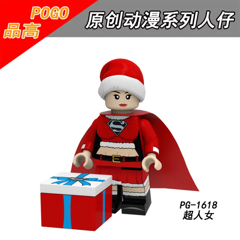 PG8185 Christmas Character Captain America Clown Deadpool Wolverine Minifigures - Image 7