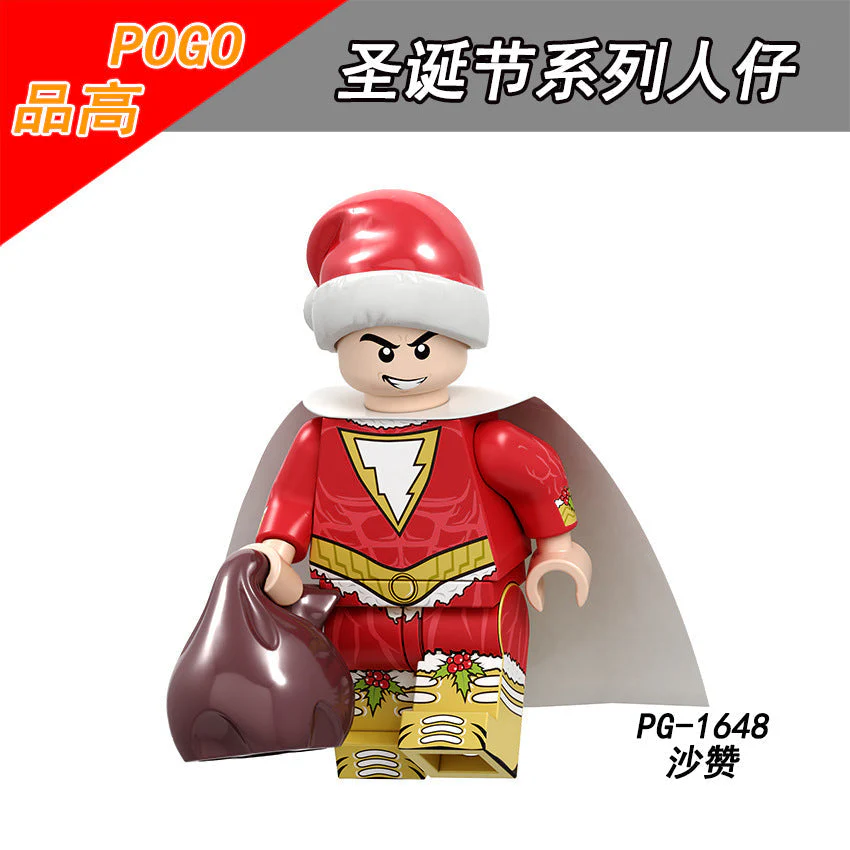 PG8188 Christmas Series Superman Destiny Doctor Daughter Raytheon Shazan Assembles Block minifigures - Image 5
