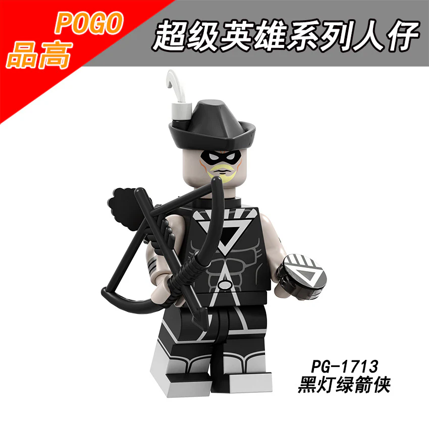 PG8195 Superhero Series Black Lantern Flash Aquaman Howl Minifigures - Image 7