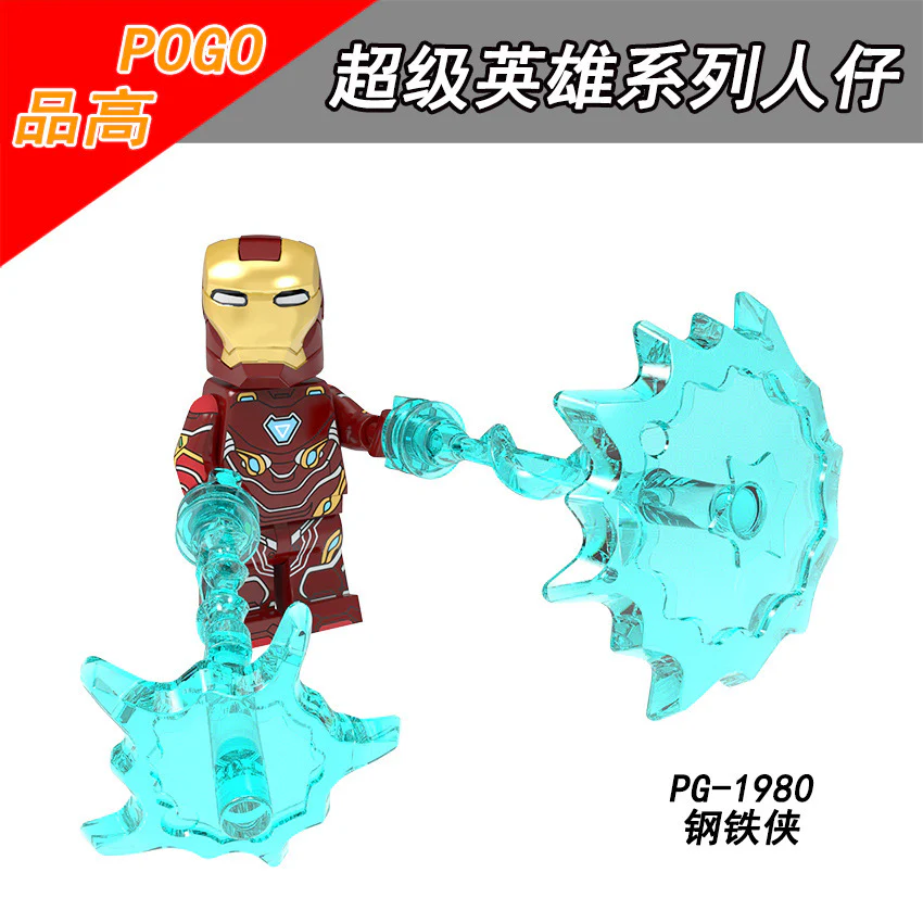 PG8226 Super Heroes Series Thor Thanos Iron Man Minifigures - Image 14