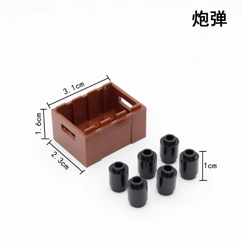 PJ1004-PJ1006 Napoleon's medieval military cannons Minifigures - Image 14