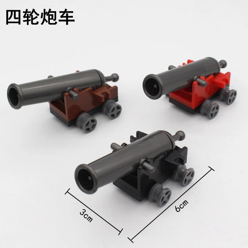 PJ1004-PJ1006 Napoleon's medieval military cannons Minifigures - Image 2