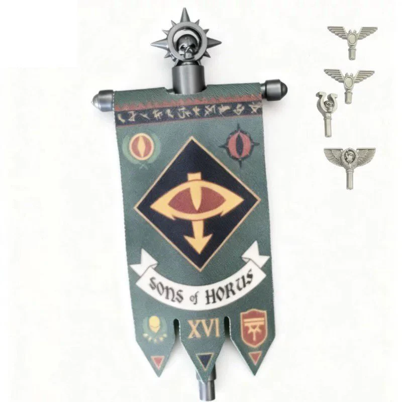 PJD90-105 medieval legion accessories flags Minifigures - Image 10