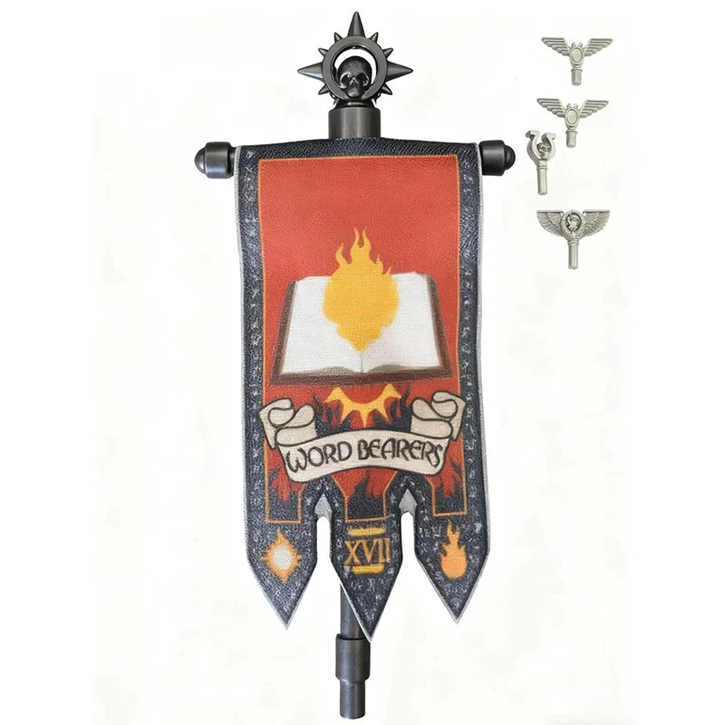 PJD90-105 medieval legion accessories flags Minifigures - Image 14