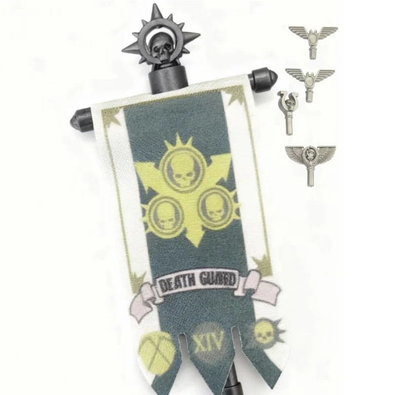 PJD90-105 medieval legion accessories flags Minifigures - Image 15