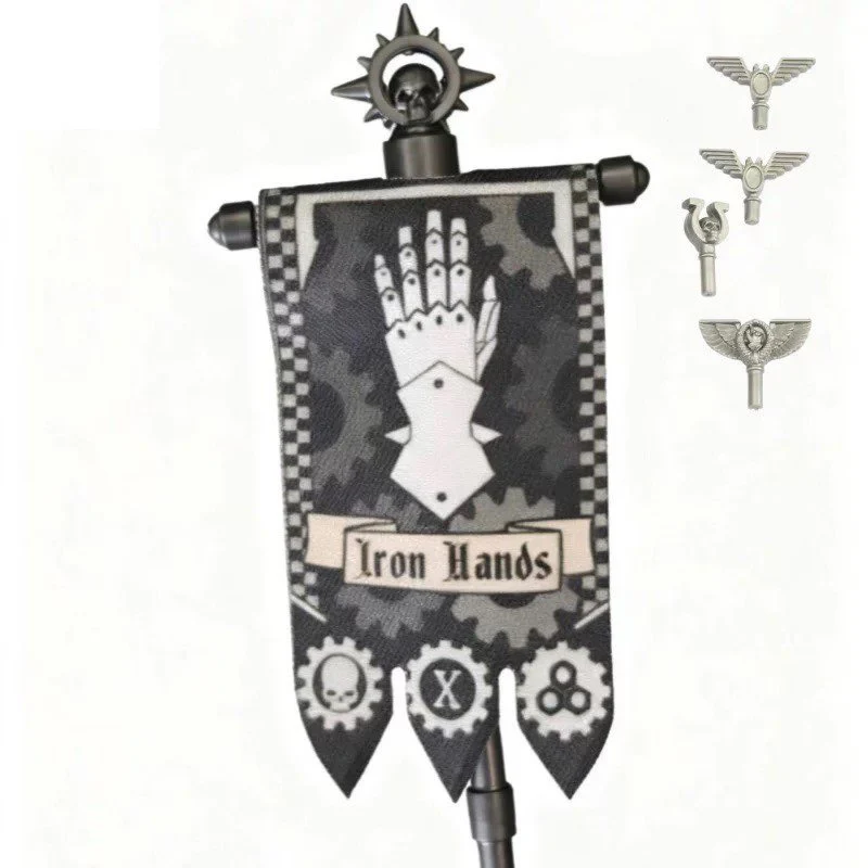 PJD90-105 medieval legion accessories flags Minifigures - Image 3