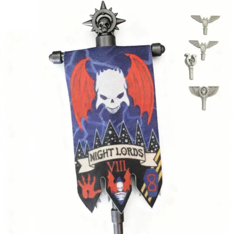 PJD90-105 medieval legion accessories flags Minifigures - Image 4