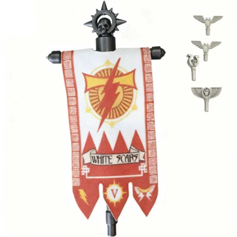 PJD90-105 medieval legion accessories flags Minifigures - Image 7